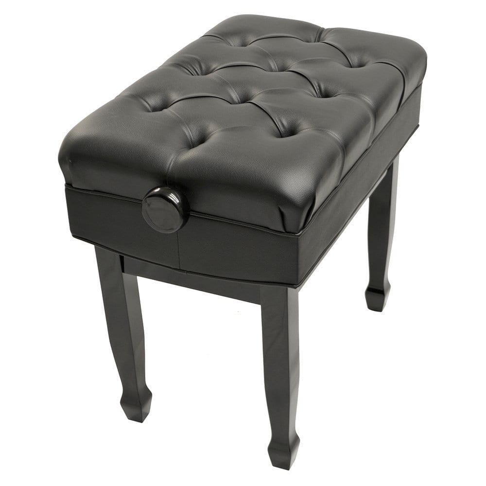 Frederick Queen Adjustable Artist Bench - Ebony Polish