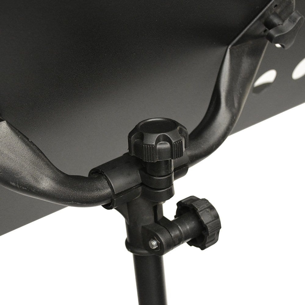 Frederick Grip & Go HD Music Stand - Perforated Steel - Satin Black